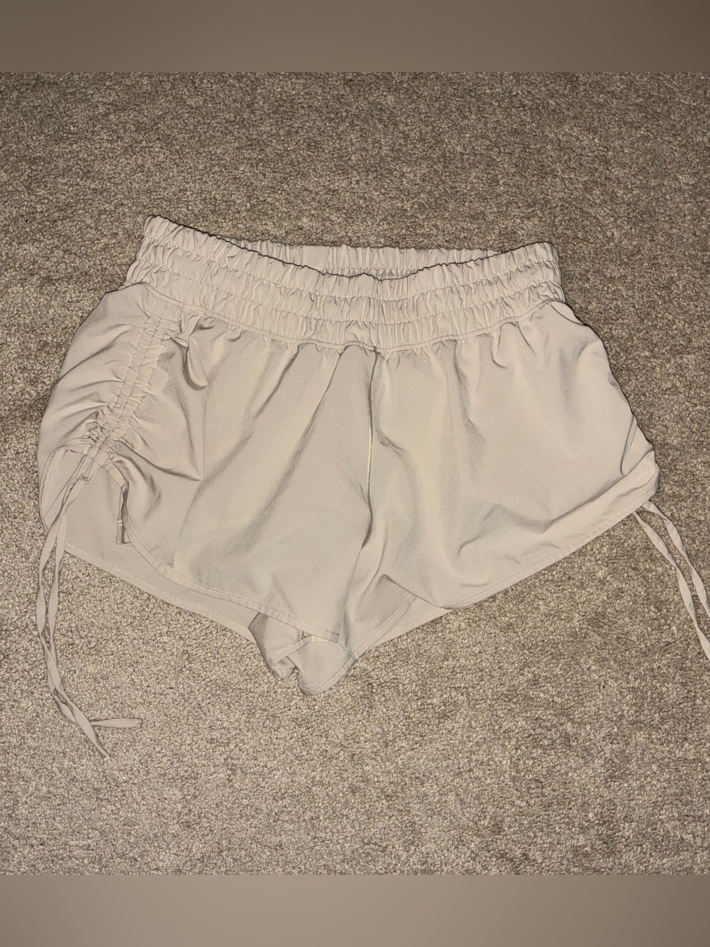 OFFLINE by Aerie Light Beige Lounge Shorts